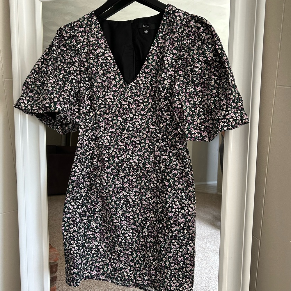 Lulus Puff Sleeve Dress